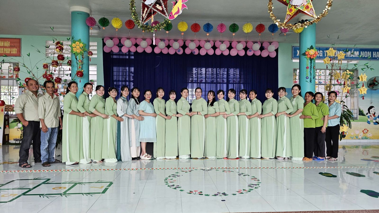 TRƯỜNG MẪU GIÁO LONG KHÊ TỔ CHỨC HỘI NGHỊ CÁN BỘ, VIÊN CHỨC, NGƯỜI LAO ĐỘNG NĂM HỌC 2025 – 2026